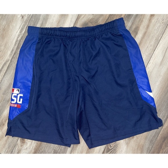 2018 MLB All Star Game Washington DC‎ Nationals Men's Nike Dri-Fit Shorts Sz XXL - Picture 1 of 4